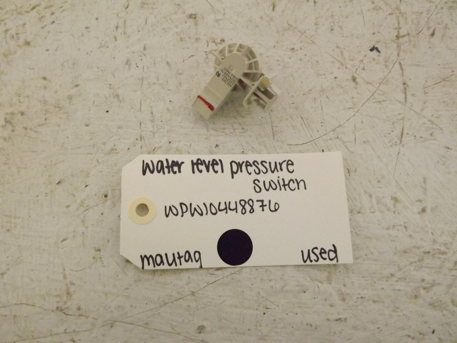 Maytag Washer WPW10448876 Water Level Pressure Switch Used Maytag Washer WPW10448876 Water Level Pressure Switch Used